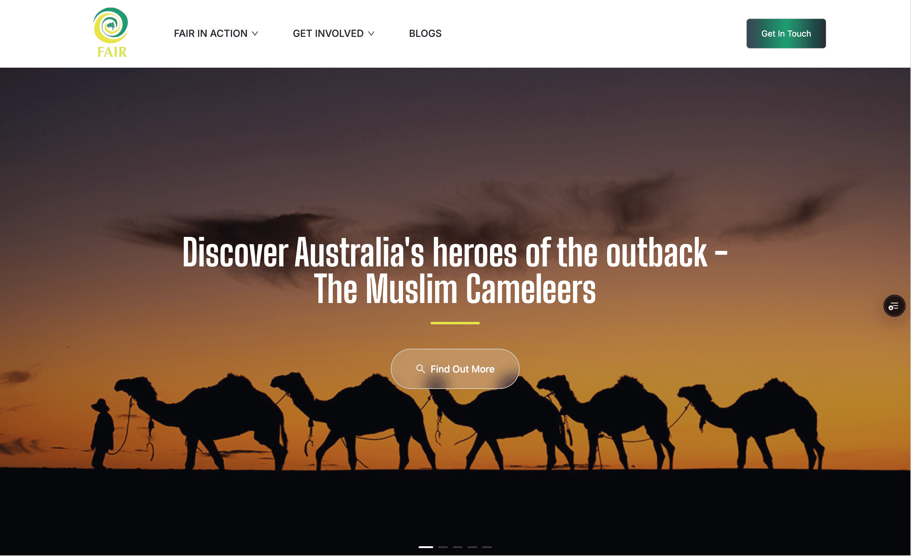 FAIR homepage